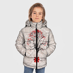 Куртка зимняя для мальчика RHCP: Red Tree, цвет: 3D-черный — фото 2