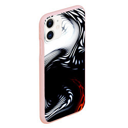 Чехол iPhone 11 матовый Abrupt, цвет: 3D-светло-розовый — фото 2