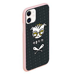 Чехол iPhone 11 матовый R6S: Dokkaebi, цвет: 3D-светло-розовый — фото 2