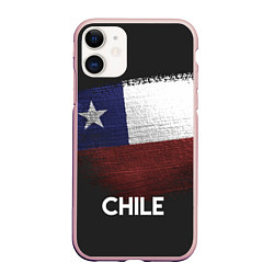 Чехол iPhone 11 матовый Chile Style, цвет: 3D-светло-розовый