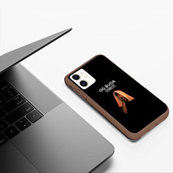 Чехол iPhone 11 матовый OG Buda, цвет: 3D-коричневый — фото 2