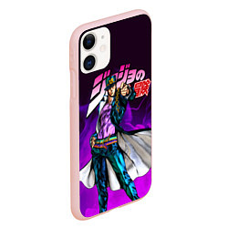 Чехол iPhone 11 матовый JOJOS BIZARRE ADVENTURE, цвет: 3D-светло-розовый — фото 2