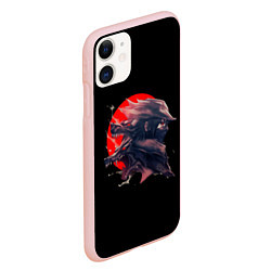 Чехол iPhone 11 матовый Wolfborn, цвет: 3D-светло-розовый — фото 2