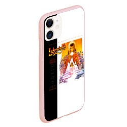 Чехол iPhone 11 матовый Labyrinth - David Bowie, цвет: 3D-светло-розовый — фото 2