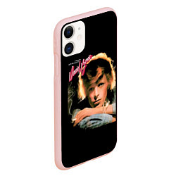 Чехол iPhone 11 матовый Young Americans - David Bowie, цвет: 3D-светло-розовый — фото 2