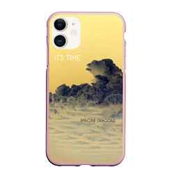 Чехол iPhone 11 матовый Its Time - Imagine Dragons, цвет: 3D-светло-розовый
