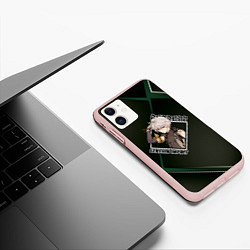 Чехол iPhone 11 матовый Беннетт Bennett, Genshin Impact, цвет: 3D-светло-розовый — фото 2
