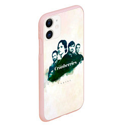 Чехол iPhone 11 матовый Roses - The Cranberries, цвет: 3D-светло-розовый — фото 2