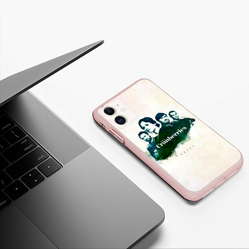 Чехол iPhone 11 матовый Roses - The Cranberries / 3D-Светло-розовый – фото 3