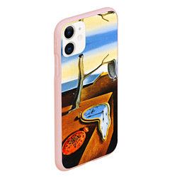 Чехол iPhone 11 матовый Постоянство Памяти, цвет: 3D-светло-розовый — фото 2