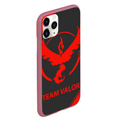 Чехол iPhone 11 Pro матовый Pokemon Red Team, цвет: 3D-малиновый — фото 2