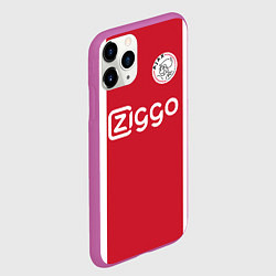Чехол iPhone 11 Pro матовый Ajax FC: Ziggo, цвет: 3D-фиолетовый — фото 2