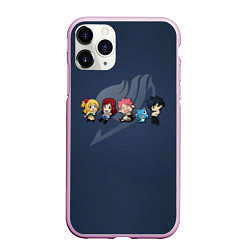 Чехол iPhone 11 Pro матовый Хвост Феи, цвет: 3D-розовый