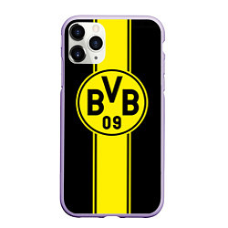 Чехол iPhone 11 Pro матовый BVB, цвет: 3D-светло-сиреневый