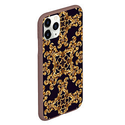 Чехол iPhone 11 Pro матовый Style, цвет: 3D-коричневый — фото 2