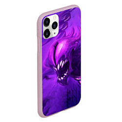 Чехол iPhone 11 Pro матовый Bane Purple, цвет: 3D-розовый — фото 2