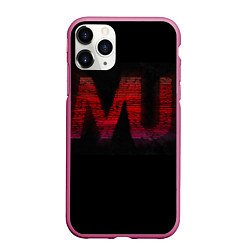 Чехол iPhone 11 Pro матовый Manchester United team