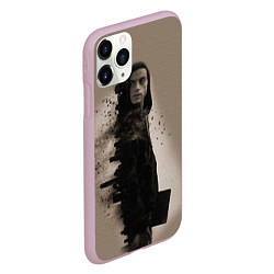 Чехол iPhone 11 Pro матовый Мистер робот 7, цвет: 3D-розовый — фото 2