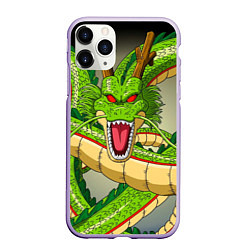 Чехол iPhone 11 Pro матовый Dragon Ball, цвет: 3D-светло-сиреневый