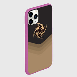 Чехол iPhone 11 Pro матовый NiP Uniform, цвет: 3D-фиолетовый — фото 2