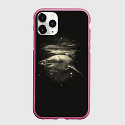 Чехол iPhone 11 Pro матовый Cosmic Shark