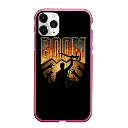 Чехол iPhone 11 Pro матовый Zombie Boom