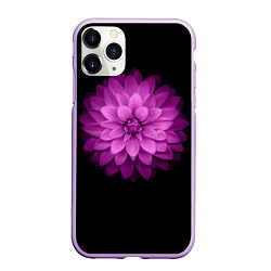 Чехол iPhone 11 Pro матовый Violet Flower