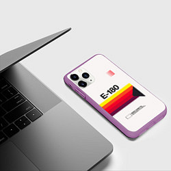 Чехол iPhone 11 Pro матовый VHS E-180, цвет: 3D-фиолетовый — фото 2