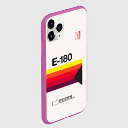 Чехол iPhone 11 Pro матовый VHS E-180, цвет: 3D-фиолетовый — фото 2