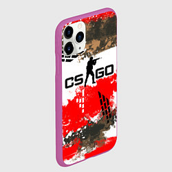 Чехол iPhone 11 Pro матовый CS:GO Roll Cage, цвет: 3D-фиолетовый — фото 2