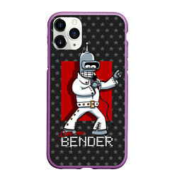 Чехол iPhone 11 Pro матовый Bender Presley