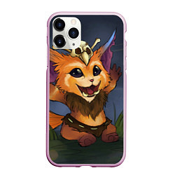 Чехол iPhone 11 Pro матовый Гнар, цвет: 3D-розовый