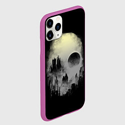 Чехол iPhone 11 Pro матовый Мертвый туман, цвет: 3D-фиолетовый — фото 2