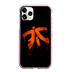 Чехол iPhone 11 Pro матовый Fnatic: Black collection, цвет: 3D-розовый