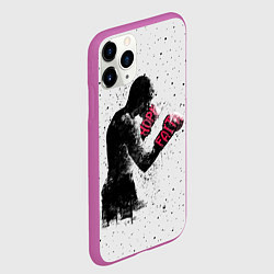 Чехол iPhone 11 Pro матовый Hope Faith, цвет: 3D-фиолетовый — фото 2