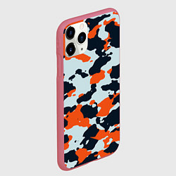 Чехол iPhone 11 Pro матовый CS:GO Asiimov Camouflage, цвет: 3D-малиновый — фото 2