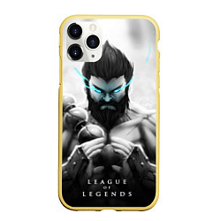 Чехол iPhone 11 Pro матовый Spirit, цвет: 3D-желтый