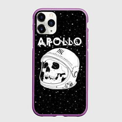 Чехол iPhone 11 Pro матовый Apollo, цвет: 3D-фиолетовый