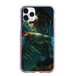 Чехол iPhone 11 Pro матовый Zyra, цвет: 3D-розовый