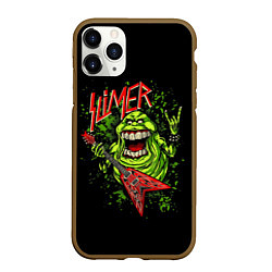 Чехол iPhone 11 Pro матовый Slayer Slimer, цвет: 3D-коричневый