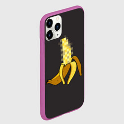 Чехол iPhone 11 Pro матовый XXX Banana, цвет: 3D-фиолетовый — фото 2
