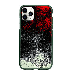 Чехол iPhone 11 Pro матовый Взрыв красок