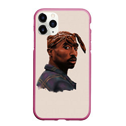 Чехол iPhone 11 Pro матовый Tupac Shakur