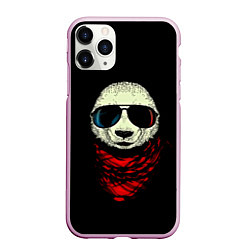 Чехол iPhone 11 Pro матовый Панда Хипстер