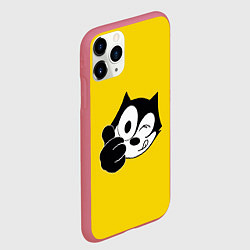 Чехол iPhone 11 Pro матовый Felix, цвет: 3D-малиновый — фото 2