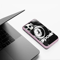 Чехол iPhone 11 Pro матовый Iron Sport, цвет: 3D-розовый — фото 2