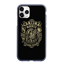 Чехол iPhone 11 Pro матовый Cantina Muente, цвет: 3D-серый