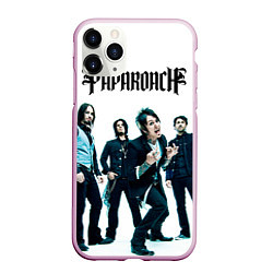 Чехол iPhone 11 Pro матовый Paparoach Band