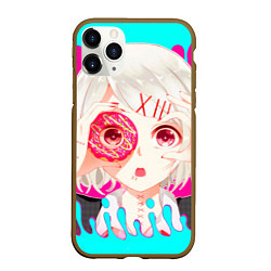 Чехол iPhone 11 Pro матовый Juuzou Suzuya, цвет: 3D-коричневый