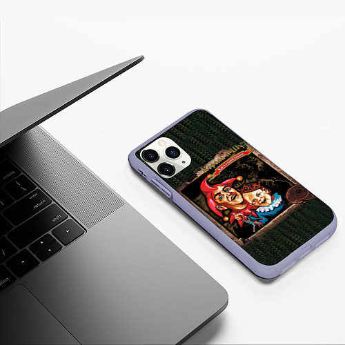 Чехол iPhone 11 Pro матовый Как в старой сказке / 3D-Светло-сиреневый – фото 3